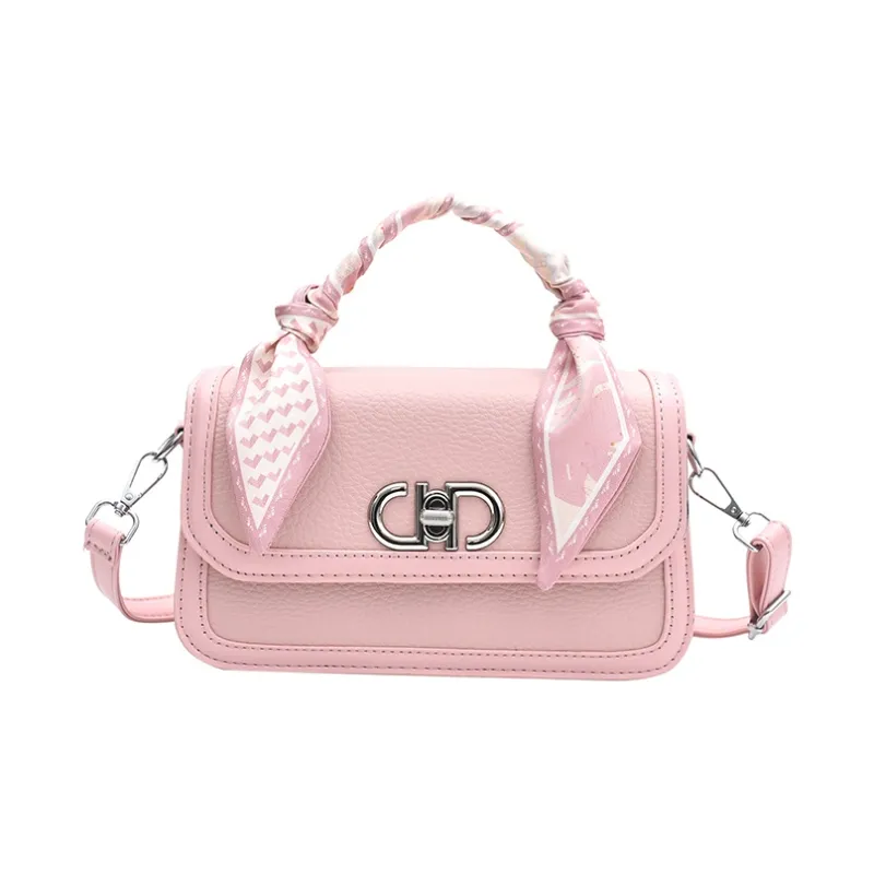 SUN ERATH&U PU Handbag Women's Silver & Yellow & Khaki & White & Black & Pink & Umber & Green & Coffee & Black-10
