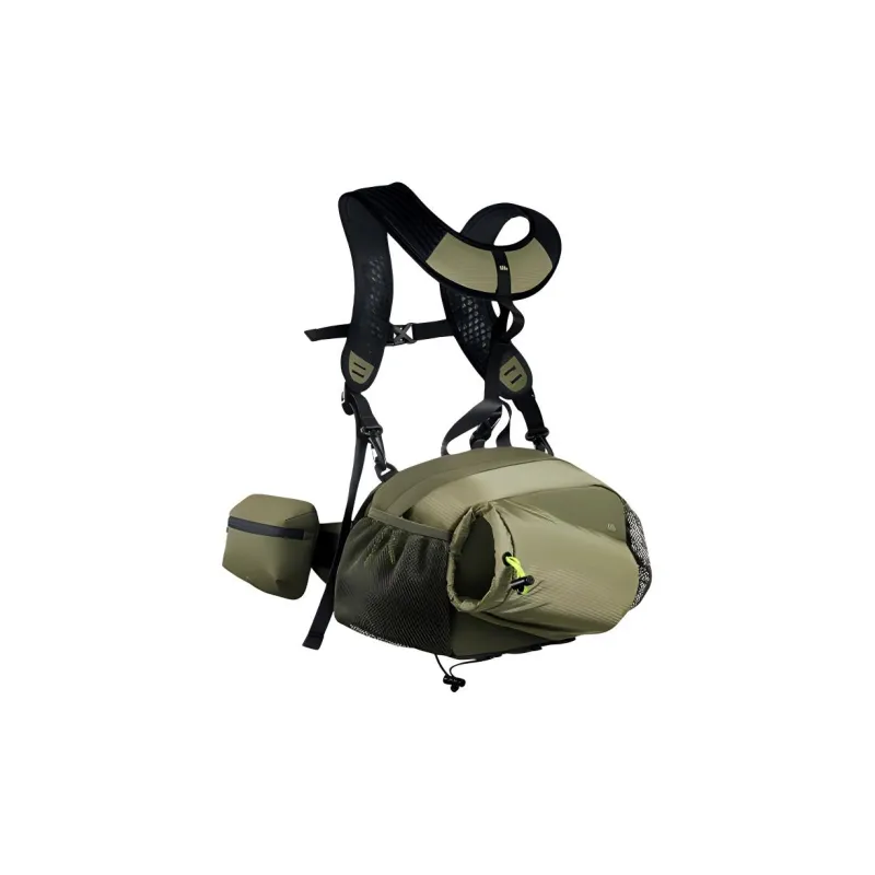 BENEUNDER Fabric Outdoor Mountaineering Bag Backpack Regular Unisex Forest Green/Lime-0