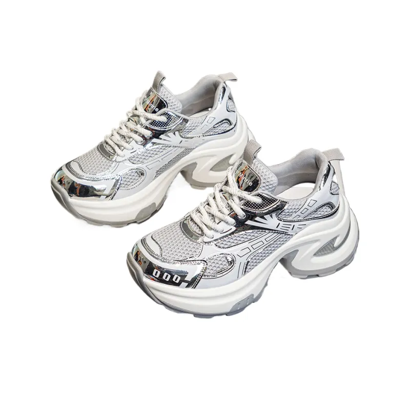 The Mystery Of Glamour Low Top Chunky Sneakers Women's-1