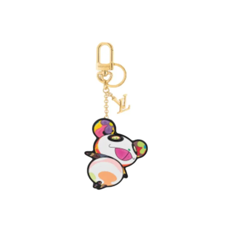 LOUIS VUITTON X Takashi Murakami Superflat Panda Key Holder-0
