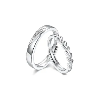 Worship Synthetic Cubic Zirconia Rings Unisex