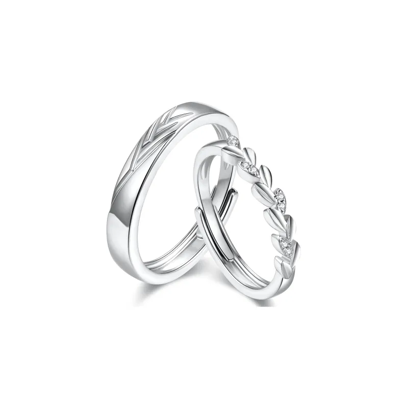 Worship Synthetic Cubic Zirconia Rings Unisex-0