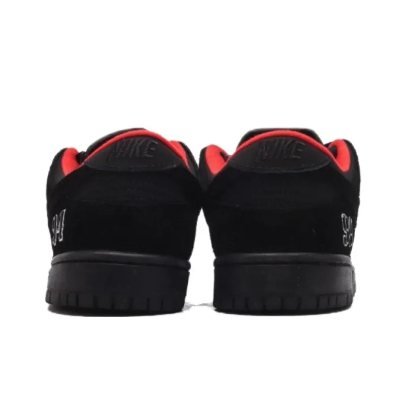 Nike Sb Dunk Low Supreme 94 Black-3