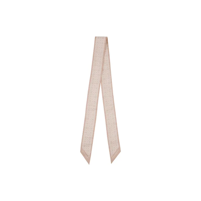GIVENCHY Silk Silk Scarves Women's Beige-1