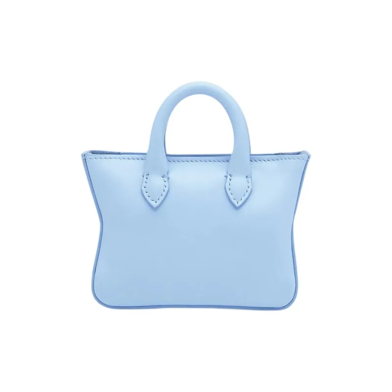 FERRAGAMO Cow Leather Charm Bag Accessory Mini Women's Light Blue-2