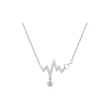 OUBI.YABI 925 Sterling Silver Necklaces Women's