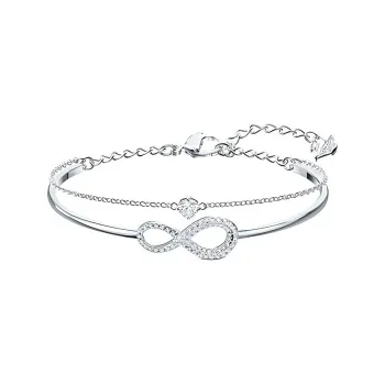 Swarovski Alloy Bangles Women's White