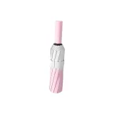 [Automatic Light Retract Controller]White Peach Pink Gradient[Pro UPF Level Sun Protection+20 Windproof Ribs]105cm