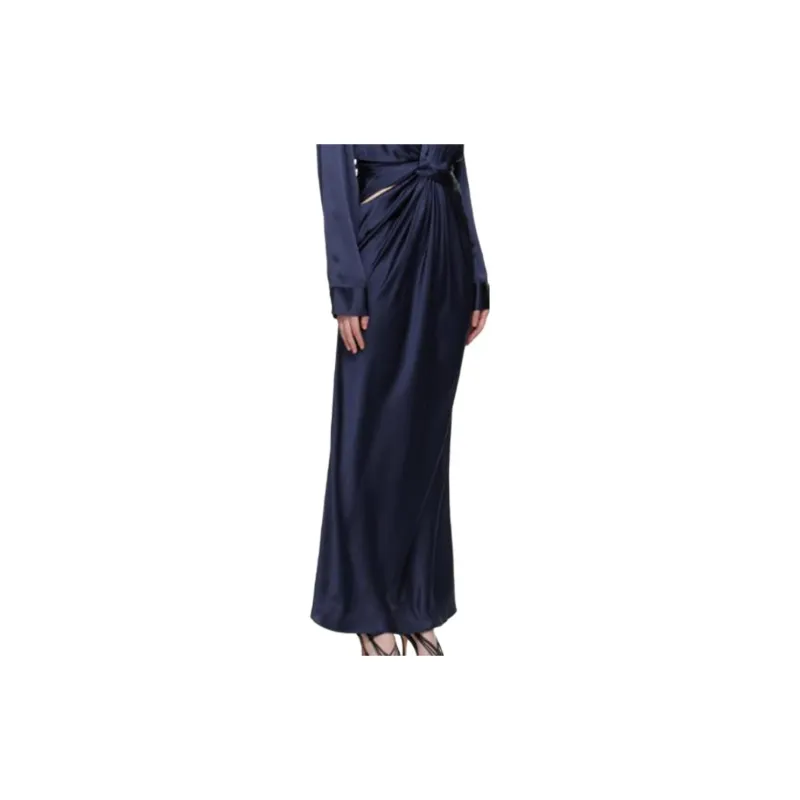 Christopher Esber Triquetra Twist Silk Maxi Dress-4