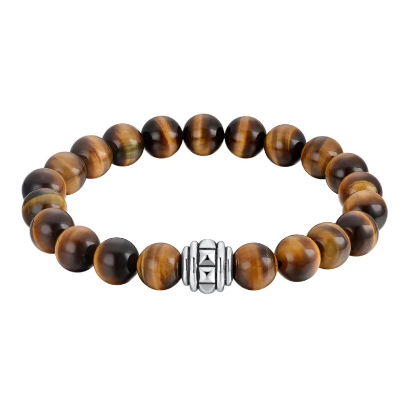JANENG Tiger's Eye Stone Bracelets Unisex-1