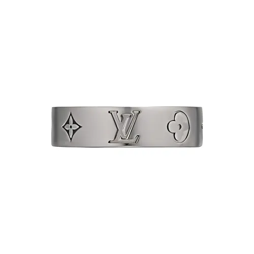 LOUIS VUITTON Brass Rings Men's Gray