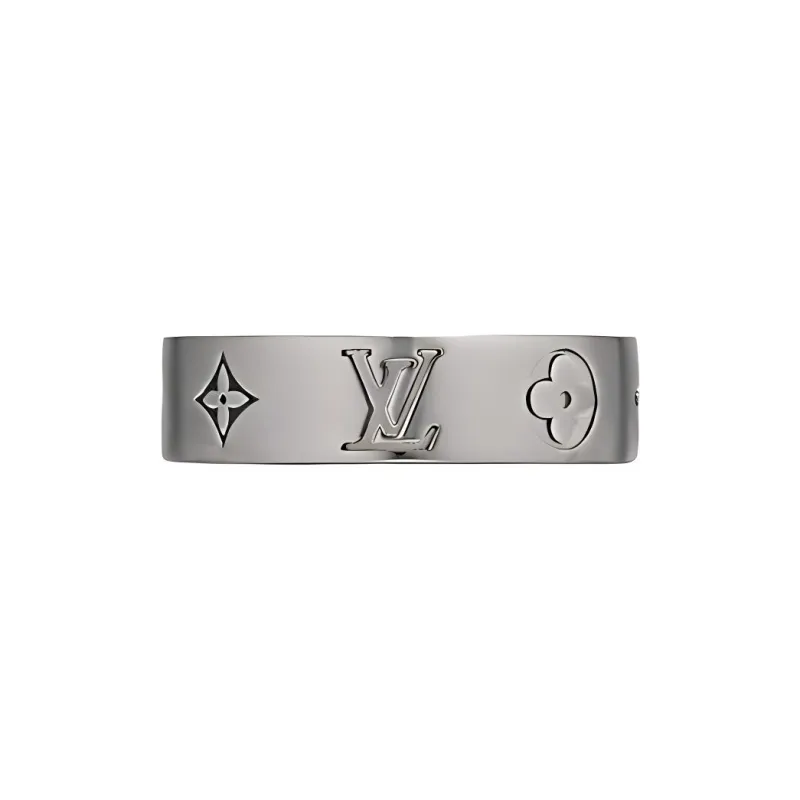 LOUIS VUITTON Brass Rings Men's Gray-0