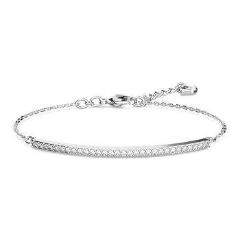 Swarovski Artificial Crystal Bracelets Women's White Gold