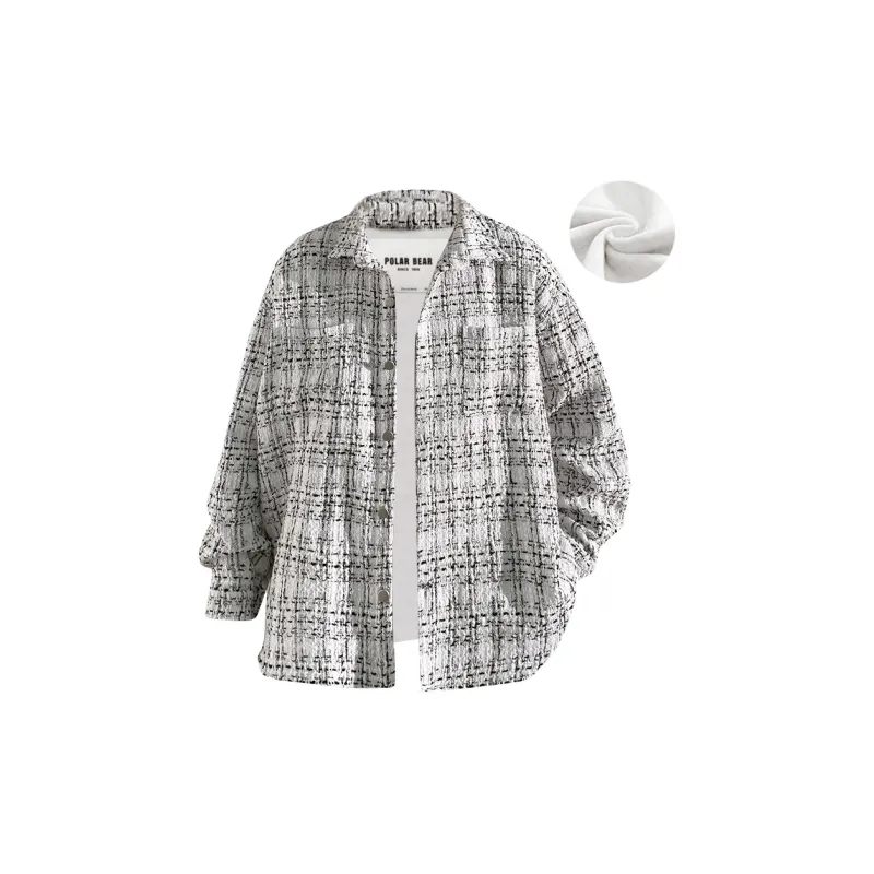 POLAR BEAR Jackets Coats Unisex White-4