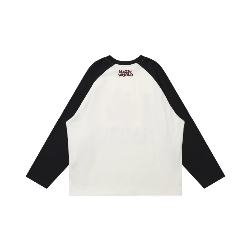 MAOZY T Shirt Unisex Black White-1