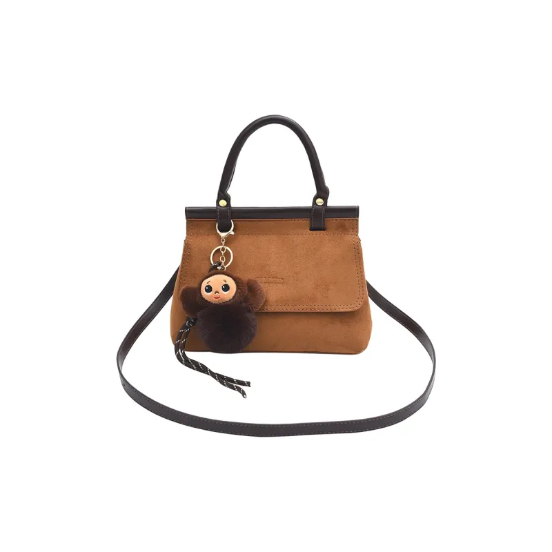 SUN ERATH&U Suede Shoulder Bags Handbags Regular Women's Multicolor-0