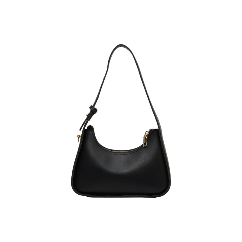 Yalu PU Handbag Regular Women's White/Black-4