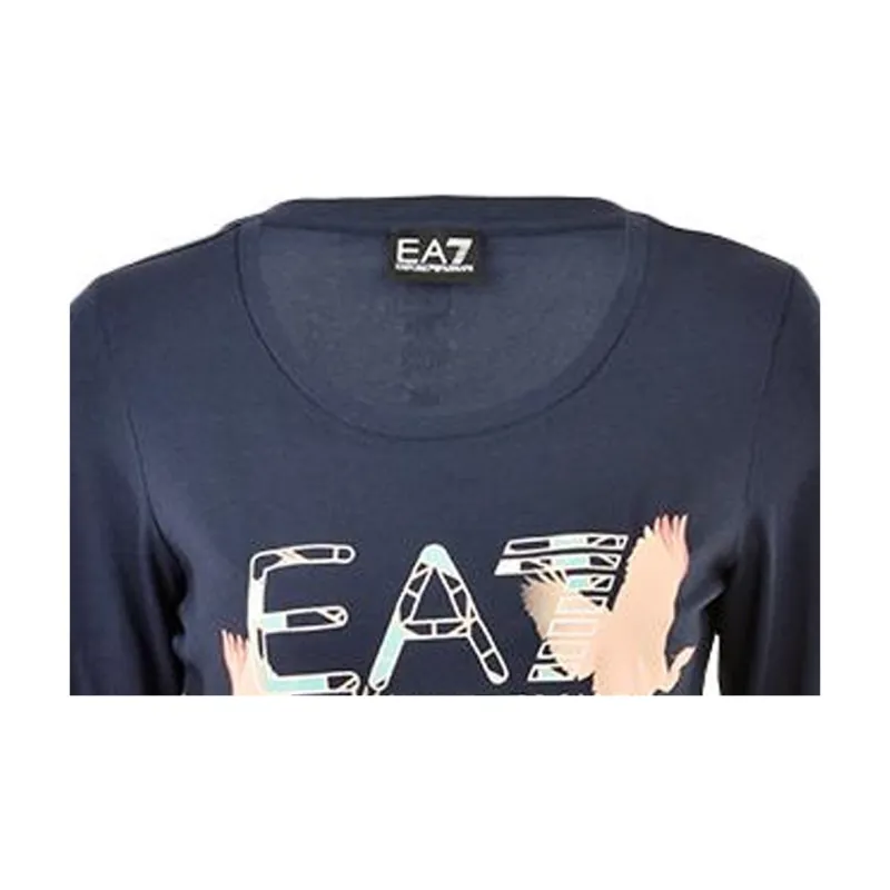 EMPORIO ARMANI EA7 T Shirt Women's Dark Blue-2