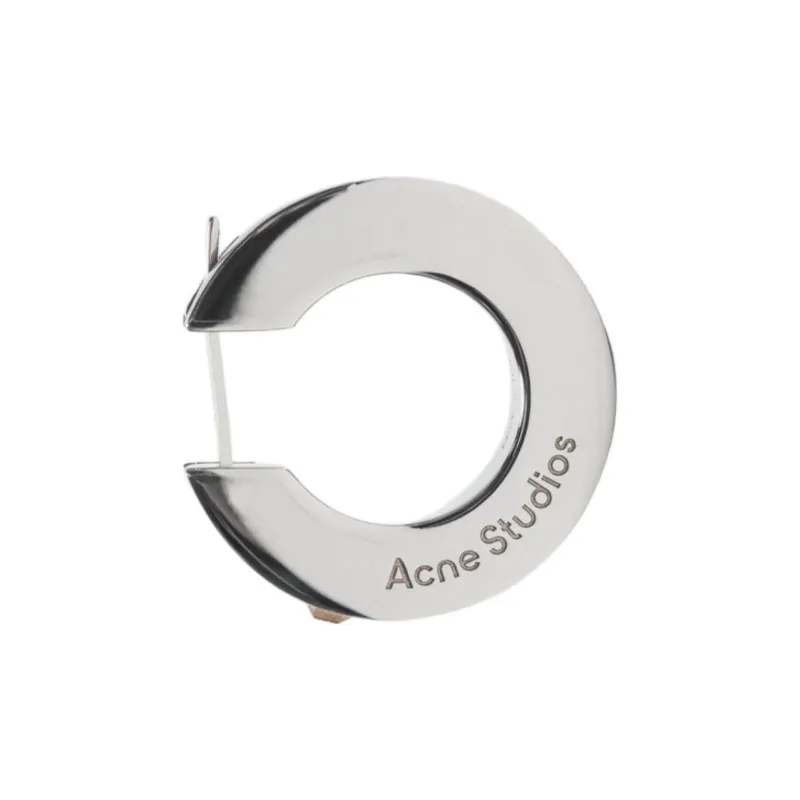 Acne Studios Crystal Hoop Earrings-1