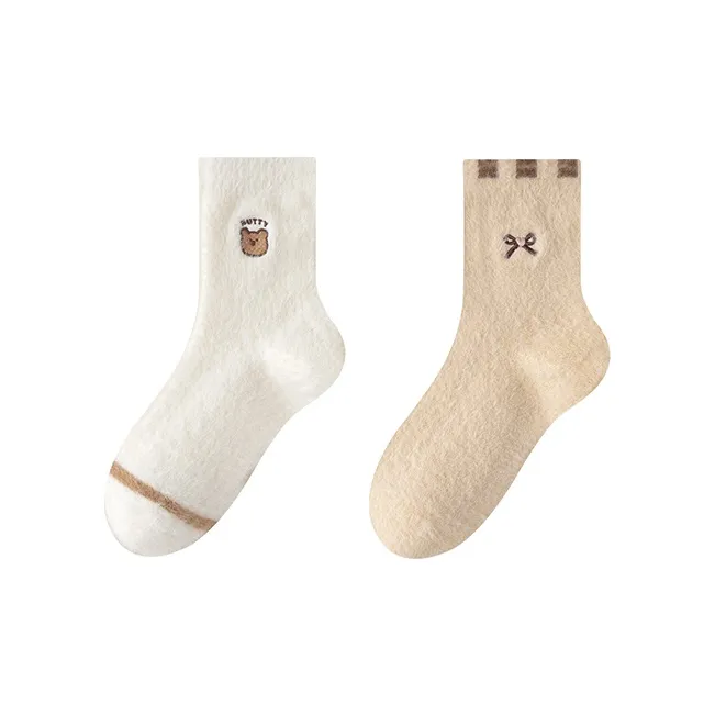 MIIOW Mid Calf Socks Women's Combo Set-9