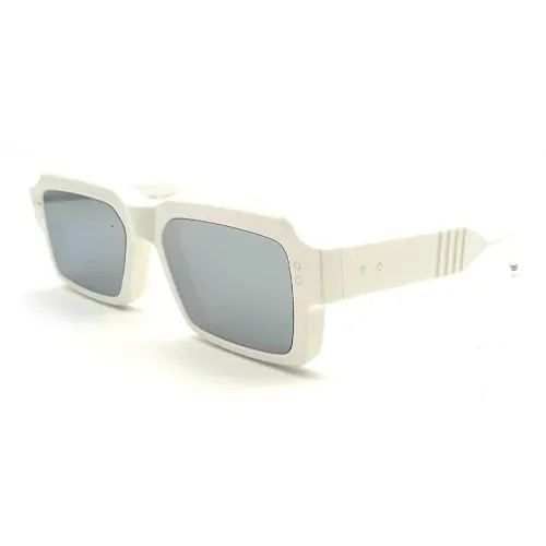 THOM BROWNE Rectangle Frame Sunglasses