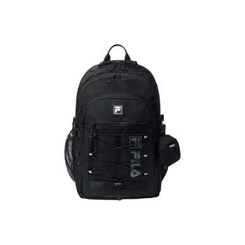 FILA Nylon Backpack Unisex Black