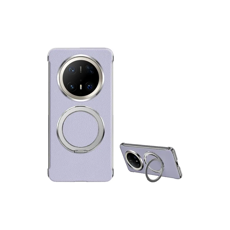 SUPER MOUSE Silicone Material Solid Color Rear Rotating Stand Phone Cases Compatible With Huawei Mate 70/Pro+-18