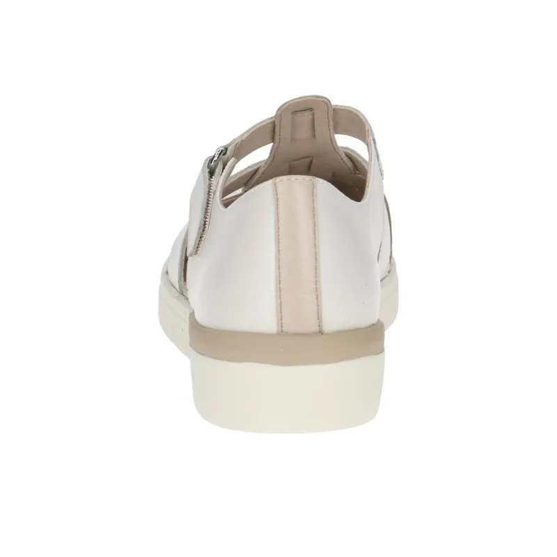 CAPRICE Bridget Roman Sandals 4.5cm Women's White-5