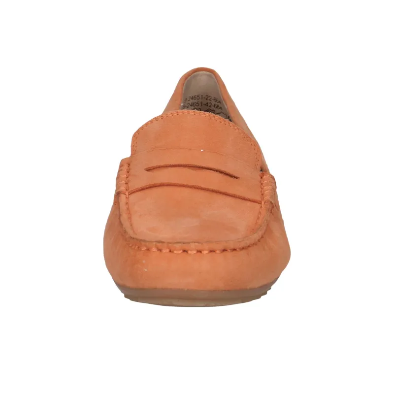 CAPRICE Bonita Loafers 1cm Women's Orange-4