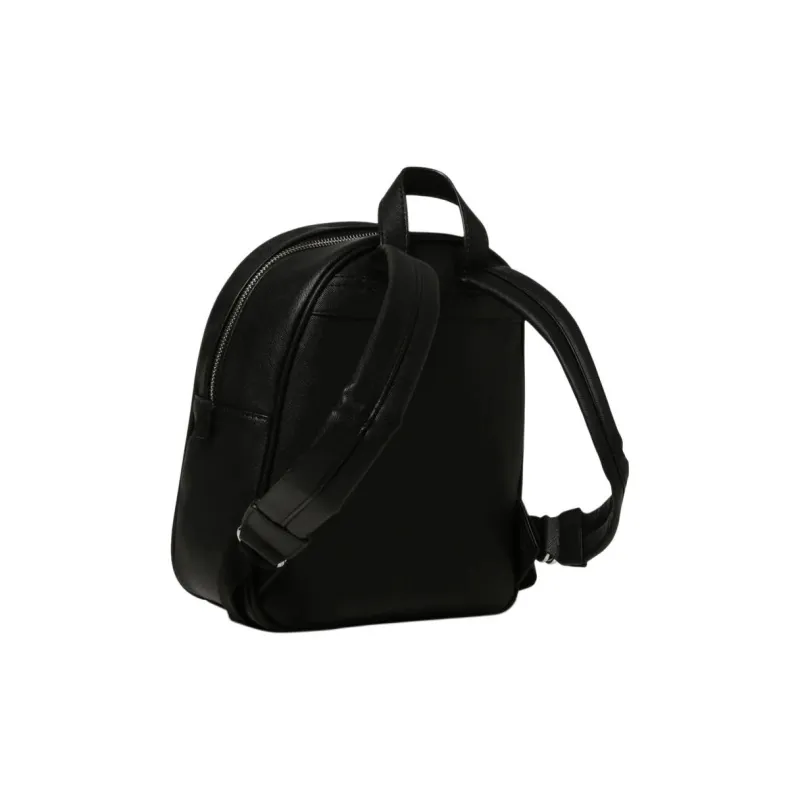 VERSACE JEANS COUTURE Leather Backpack Men's Black-3