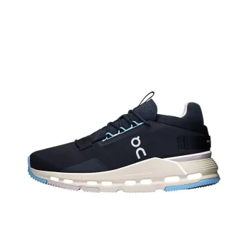 On Cloudnova 2 Anti Slip Wear Resistant Low Top Casual Running Shoes Women's Black