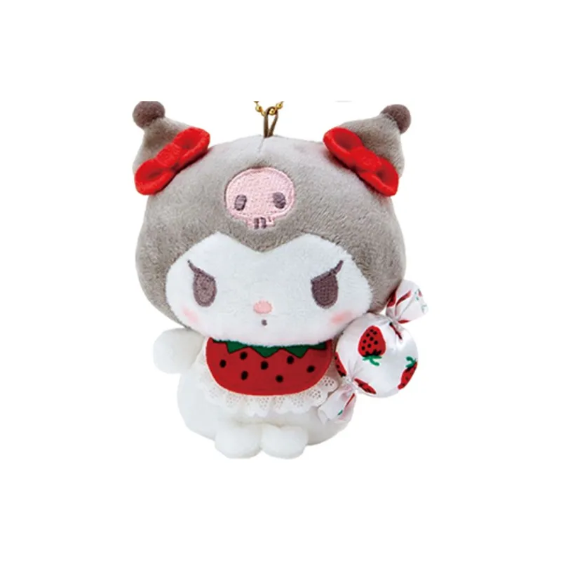 Sanrio Strawberry Candy Collection Dolls Plush Pendant 13cm High-2