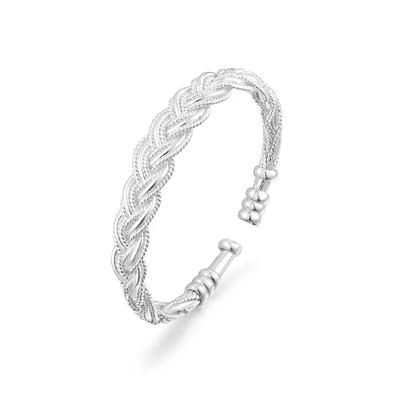 Tanizuku S999 Fine Silver Sterling Silver Bracelets Women's-0