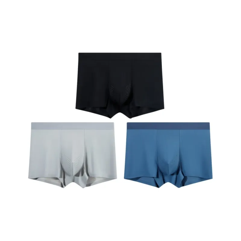 Qiao Ni Tong Underpants Men's 3 Pack-7
