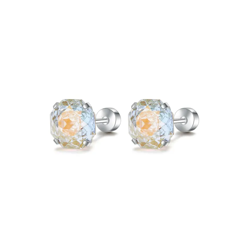 AGOVSKI Eco Friendly Alloy Stud Earrings Unisex-0