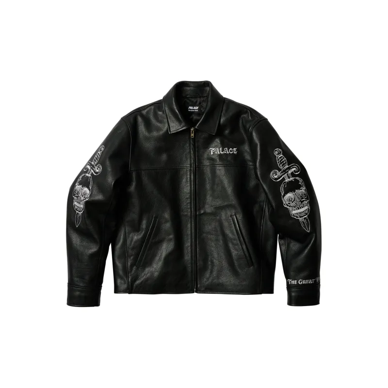 PALACE Tgf Leather Jacket-1