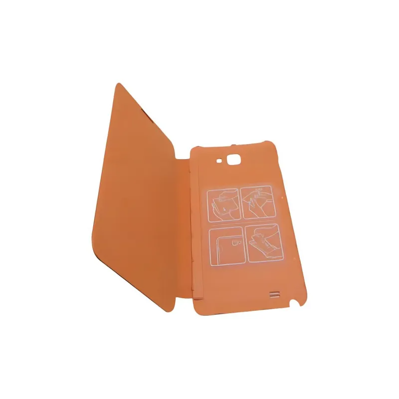 SAMSUNG Imitation Leather Material Original Phone Cases Compatible With NOTE1 Quiet Luxury-2