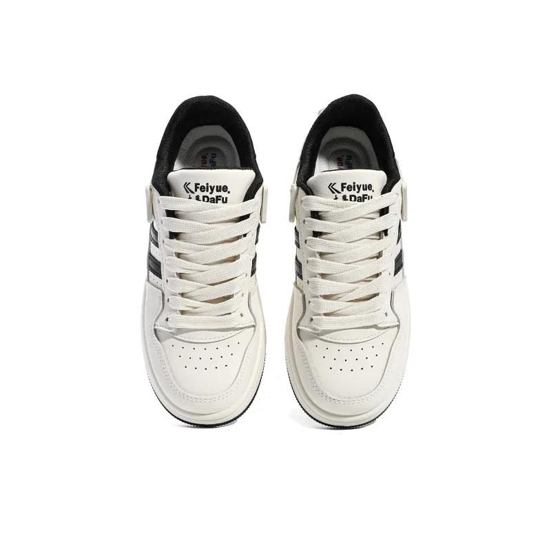 Feiyue Skateboard Shoes Women's Low Top Green/White/Black/Pink-2