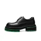 Black with Green Base