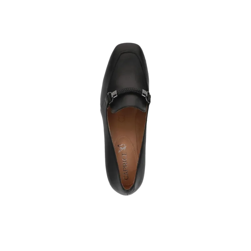 CAPRICE Tessa Chunky Heel High Heels 6cm Women's Black-3