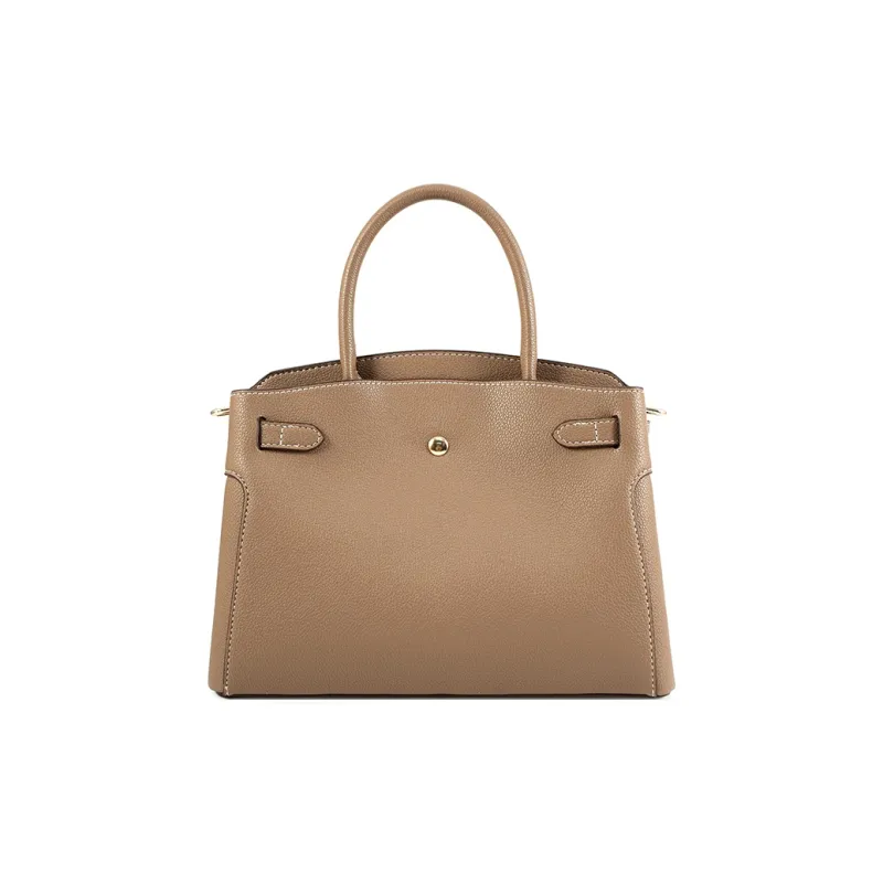 Vigno Synthetic Leather Shoulder Bag Crossbody Bag Handbag Regular Women's Khaki/Brown/Red/Black-5