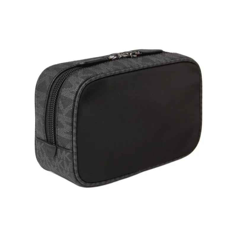 MICHAEL KORS MK Brooklyn Canvas Clutch Regular Women's Black-1