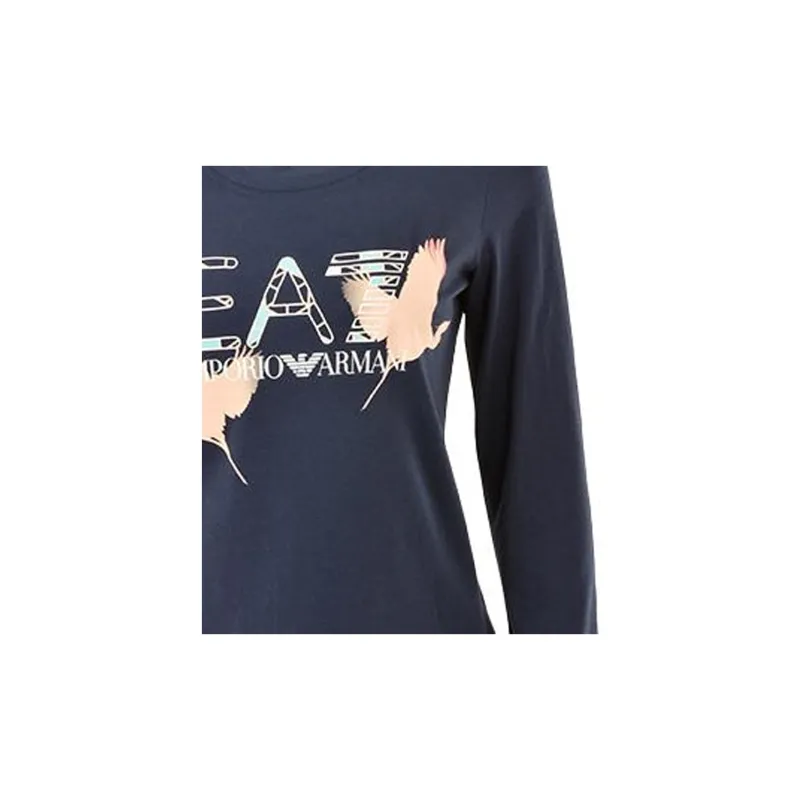 EMPORIO ARMANI EA7 T Shirt Women's Dark Blue-3