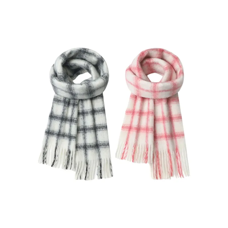 CARTELO Wool Knit Scarves Unisex Gift Box Set-17
