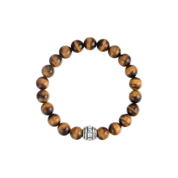 JANENG Tiger's Eye Stone Bracelets Unisex