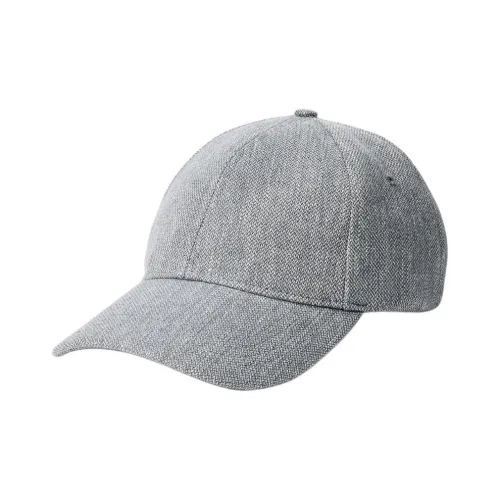 Polo Ralph Lauren Linen Mulberry Silk Cashmere Twill Fabric Baseball Caps Men's Gray