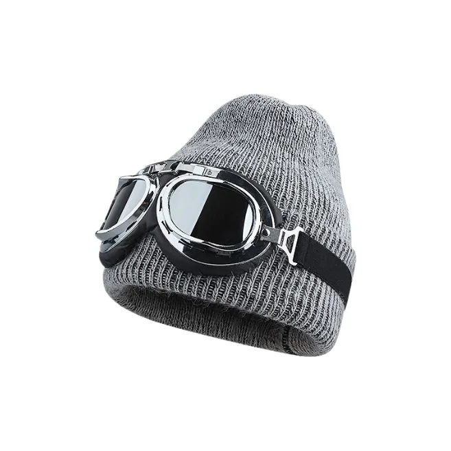 STUFFER Knitted Fabric Beanies Unisex-9
