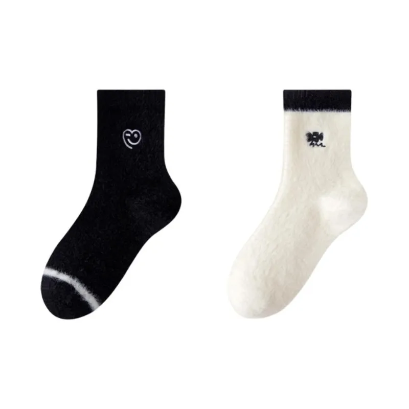 MIIOW Mid Calf Socks Women's Combo Set-8
