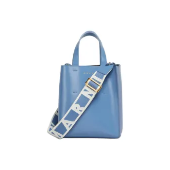MARNI Museo Logo Printed Mini Tote Bag