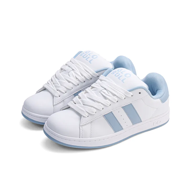 GLO BULL Skateboard Shoes Unisex Low Top White Moonlight-2